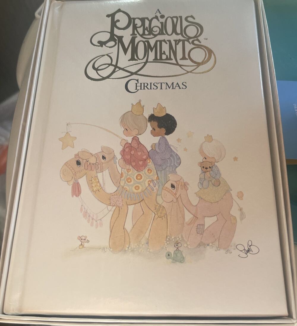 1988 A Precious Moment Christmas Book By Sam Butcher Published by Thomas Nelson